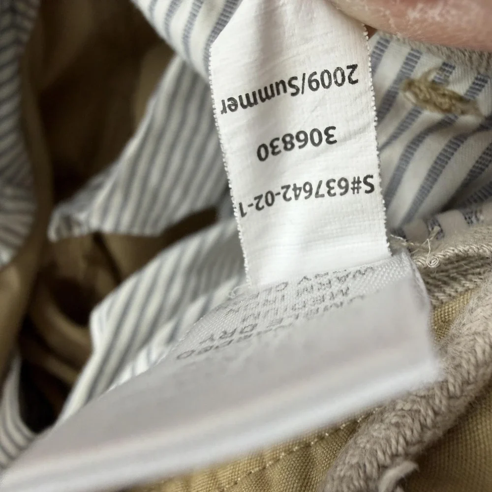 Banana Republic Cargo Shorts Mens 30 Beige Flat‎ Front 11 Inseam Utility Casual